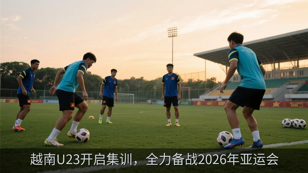 越南U23开启集训，全力备战2026年亚运会